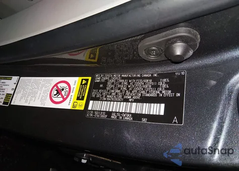 2011 Lexus Rx 350 из США, поврежденный, VIN 2T2BK1BA7BC093831